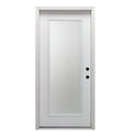 Primed Fiberglass Left Hand In-Swing Prehung Front Door 30" x 80" D904