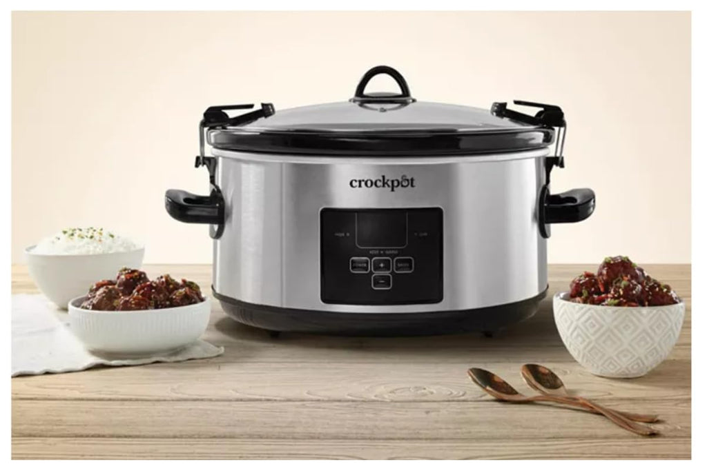 7-Quart Programmable Slow Cooker with Thermal Bag F427
