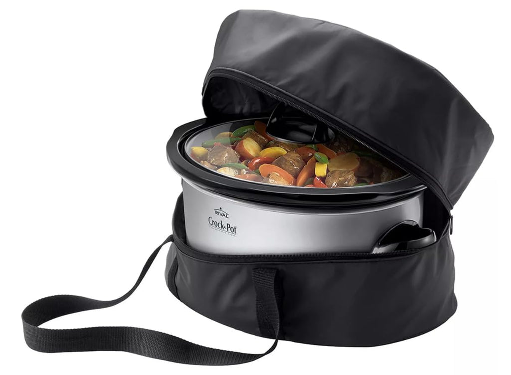 7-Quart Programmable Slow Cooker with Thermal Bag F427