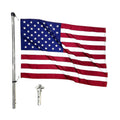32-Inch Flag Stanchion Pole Kit 304 Stainless Steel J783