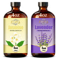 Jasmine&Lavender Essential Oil 4 Fl Oz+0.33 Fl Oz E2425