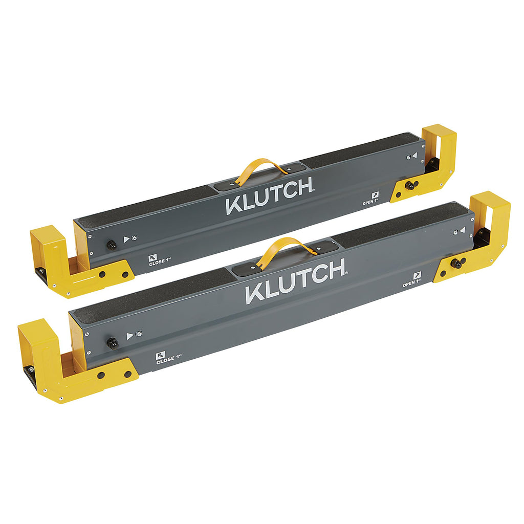 32in. Adjustable Steel Sawhorses, Pair F3023