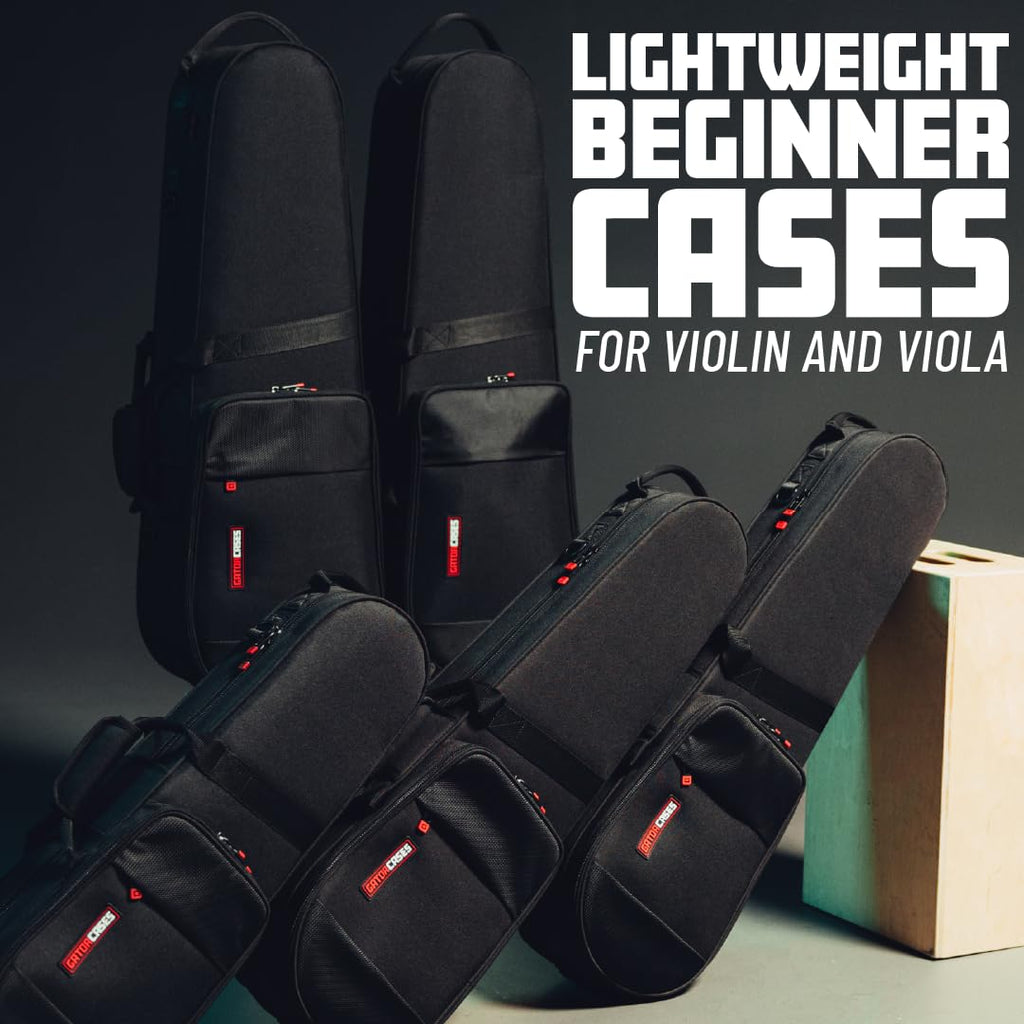 Lightweight 1/2-size Violin Case with Shoulder Strap X319