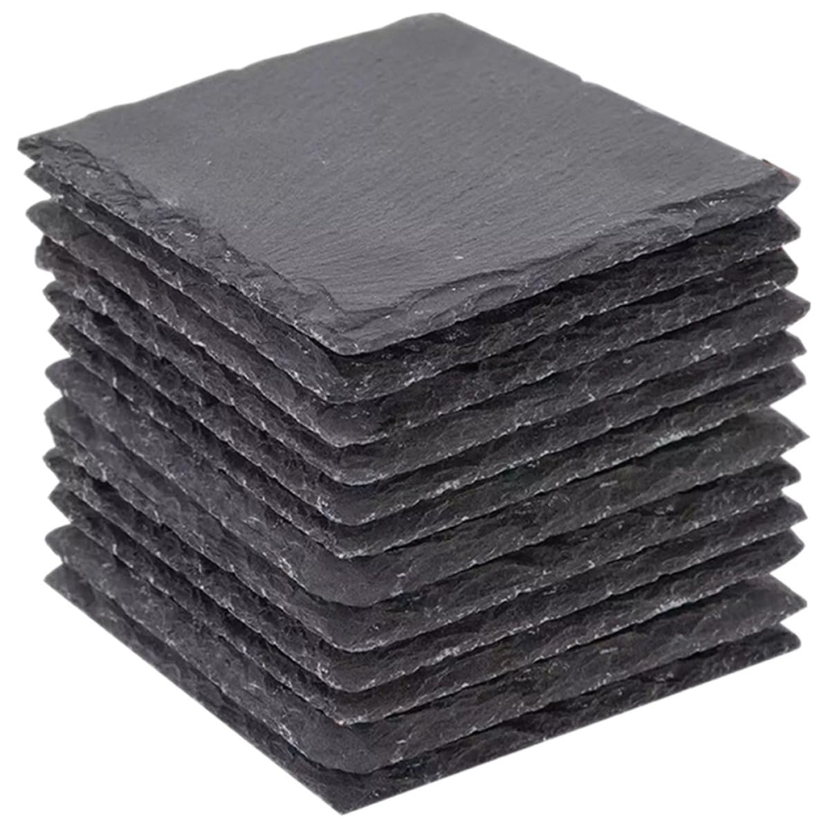 12pcs Natural Stone Drink Coasters G363372