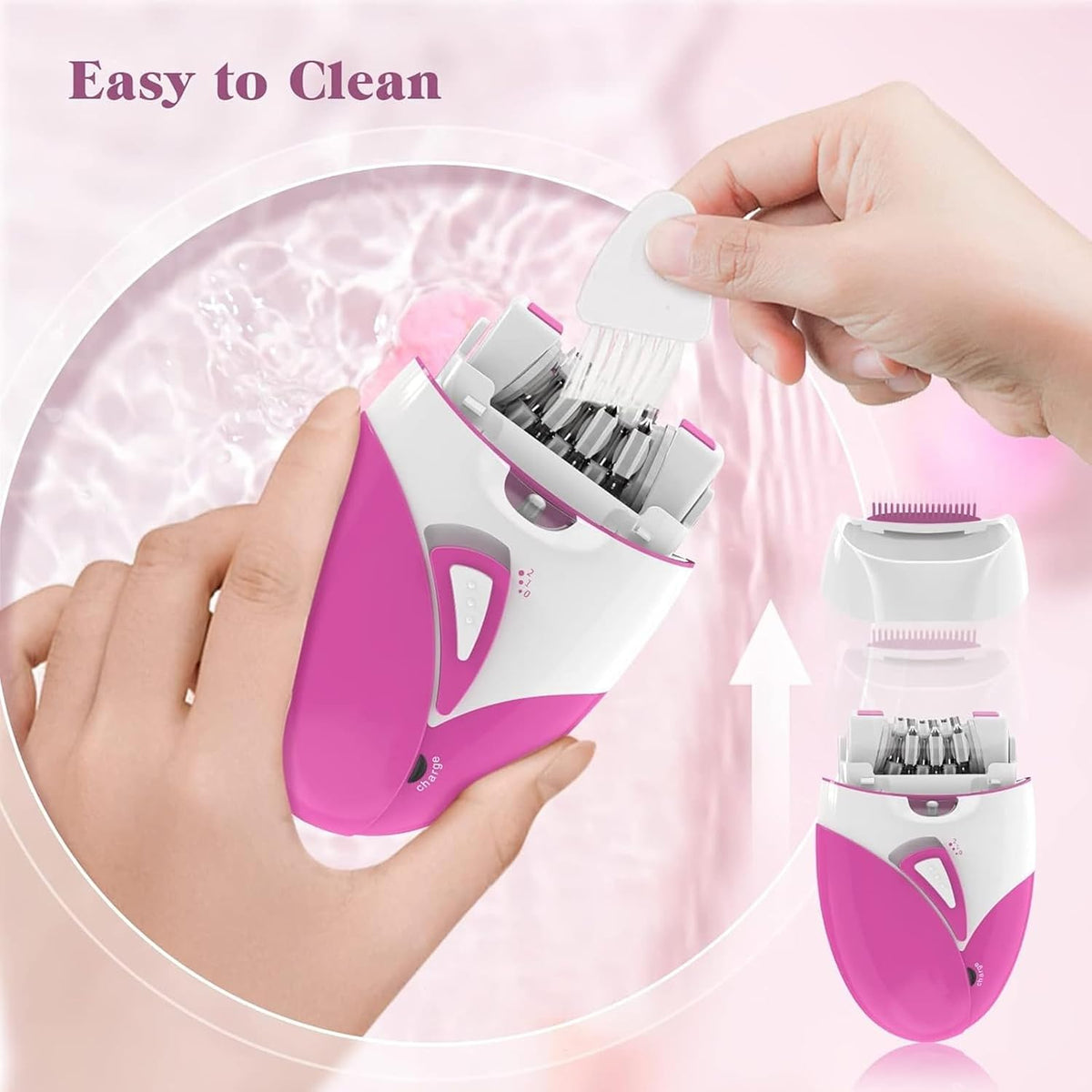 Epilator for Women with 2 Speed & LED Light O1128