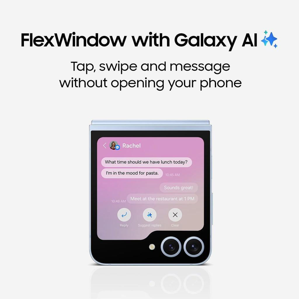 Galaxy Z Flip 6 256GB Blue Smartphone L527405