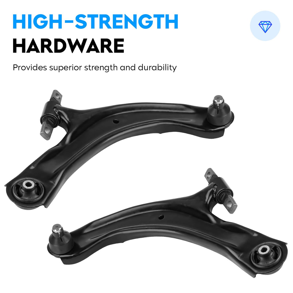 Front Lower Control Arm End Link Sway Bar Tie Rod 8Pcs Suspension Kit B6996