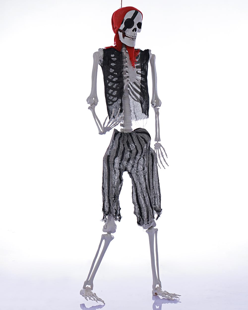 Life Size Pirate Skeleton Halloween Decoration K2650