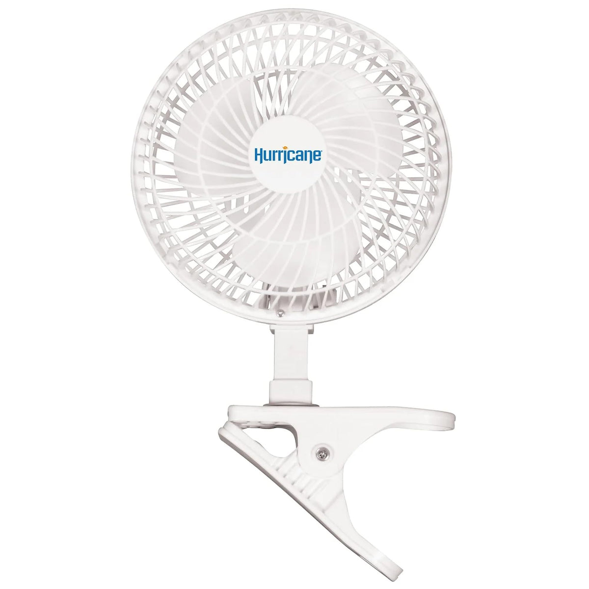 White 2-Pack 6" Clip-On Table Fan with 2 Quiet Speeds Y8960