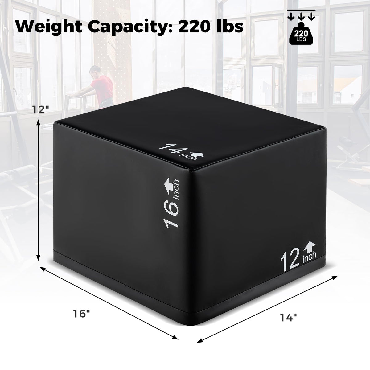 3 in 1 Plyometric Jump Box U333125