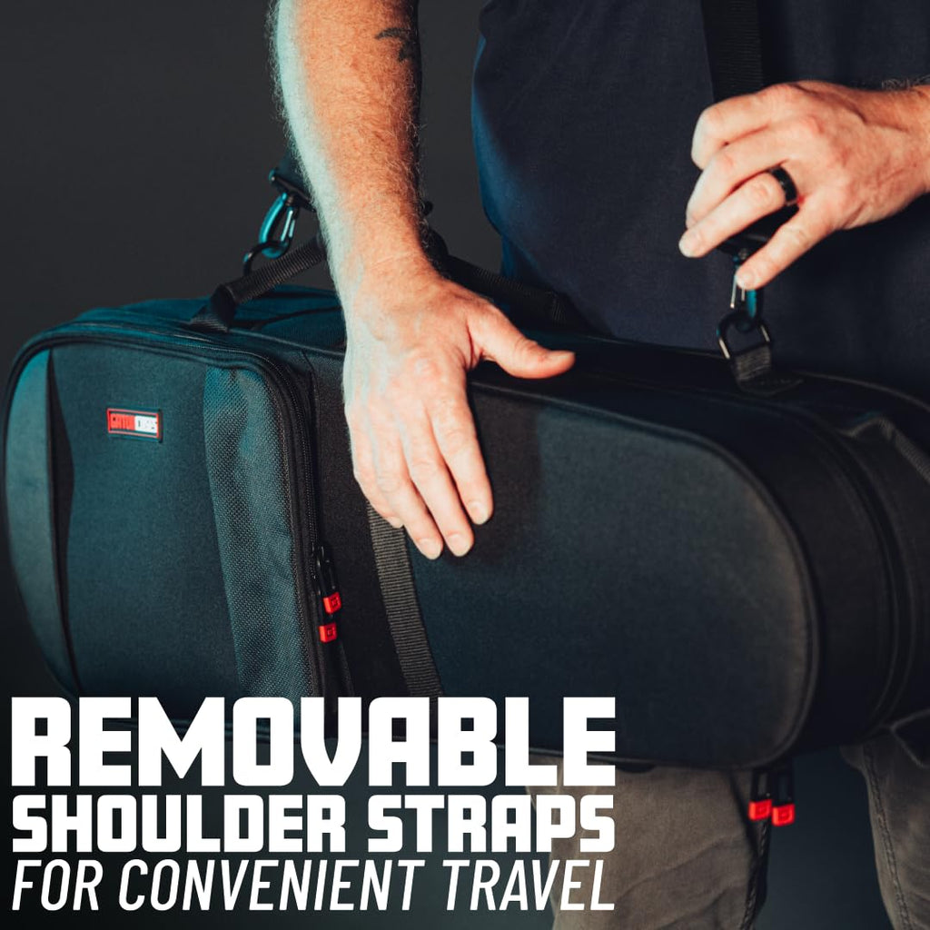 Lightweight 1/2-size Violin Case with Shoulder Strap X319