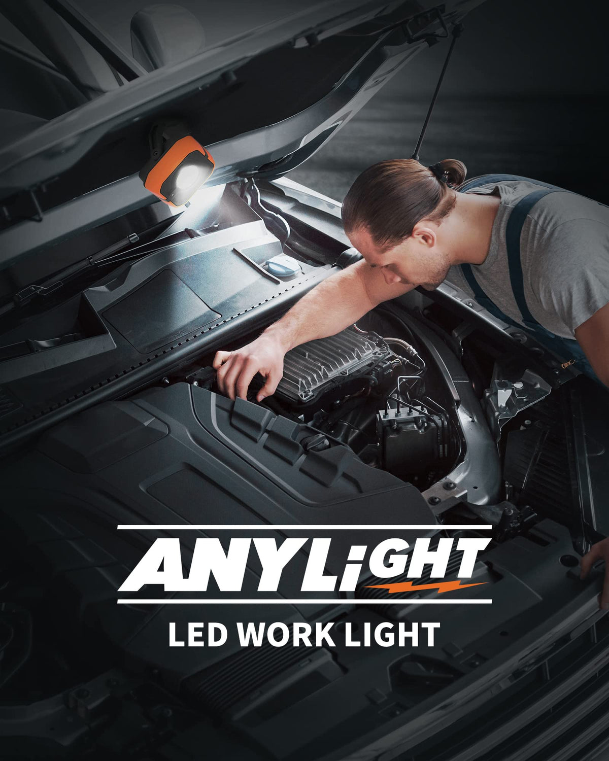 Rechargeable 4 Modes 1200LM Magnetic Work Light H112870