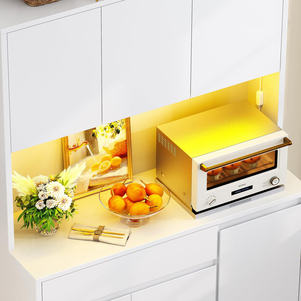 Pantry Cabinet with Charging Station C213981