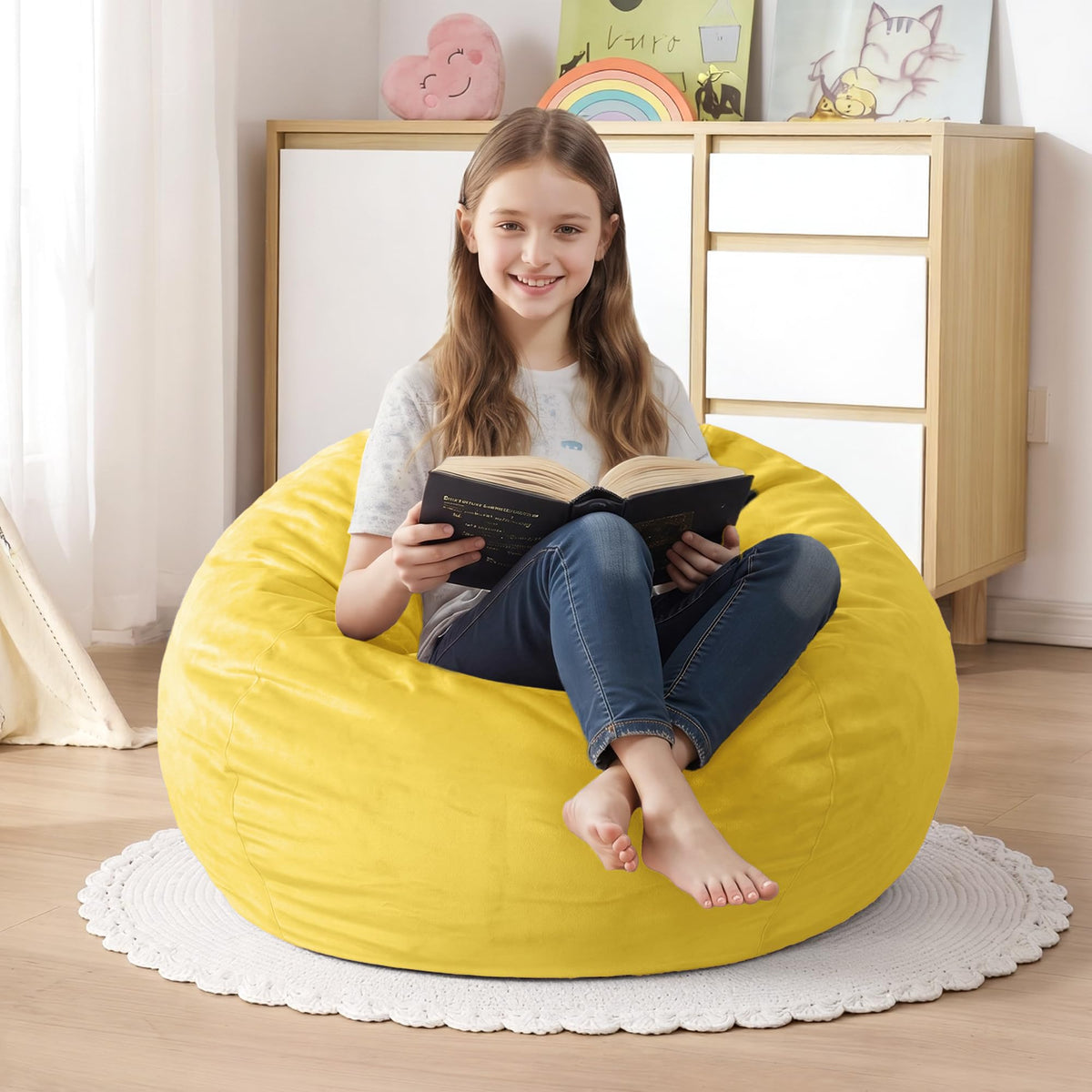 2FT Bean Bag Chair with Handle Z407