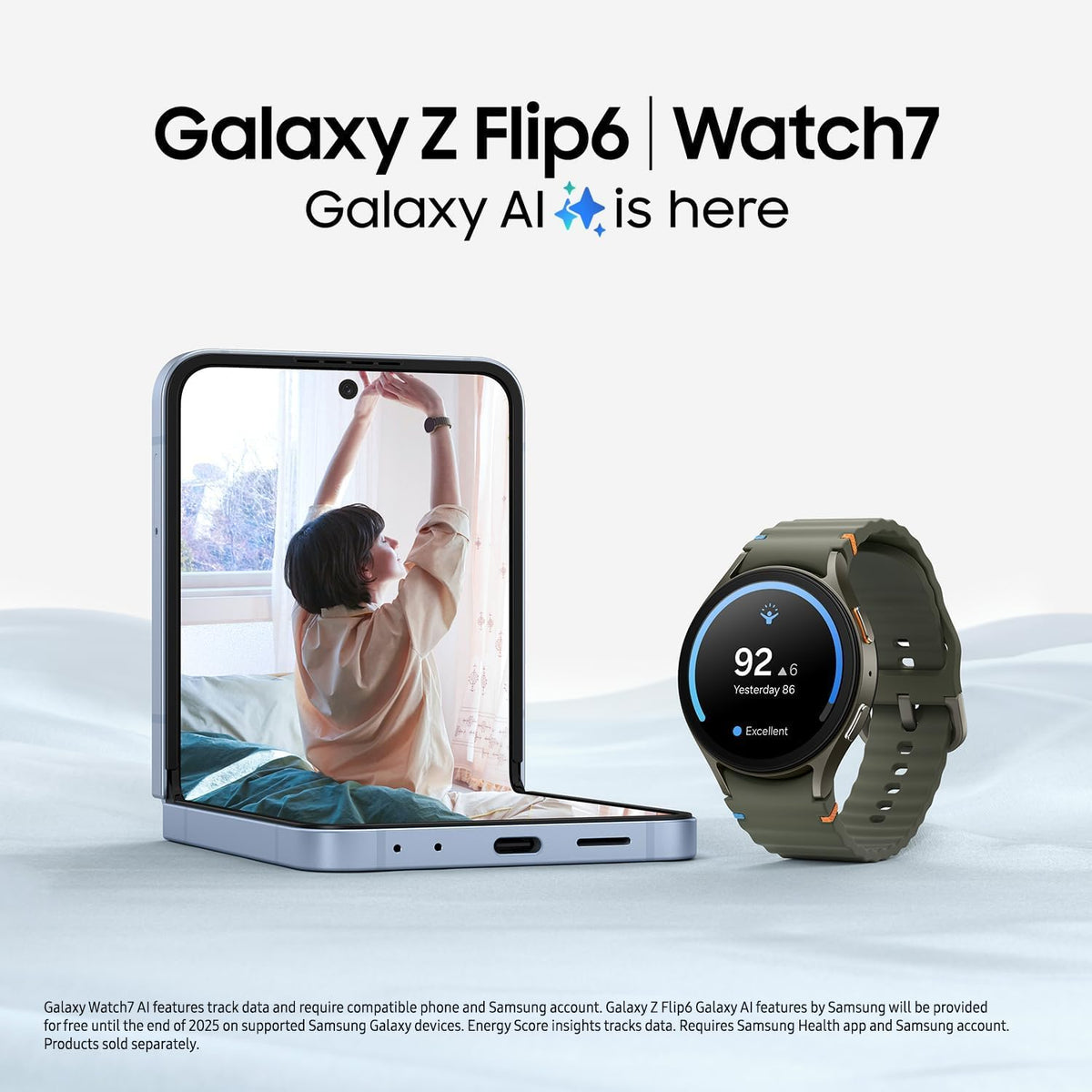 Galaxy Z Flip 6 256GB Blue Smartphone L527405