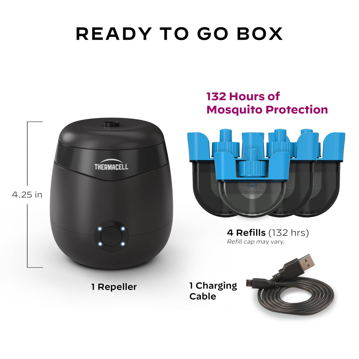 Rechargeable Mosquito Repeller with 12-Hour Refill O1562