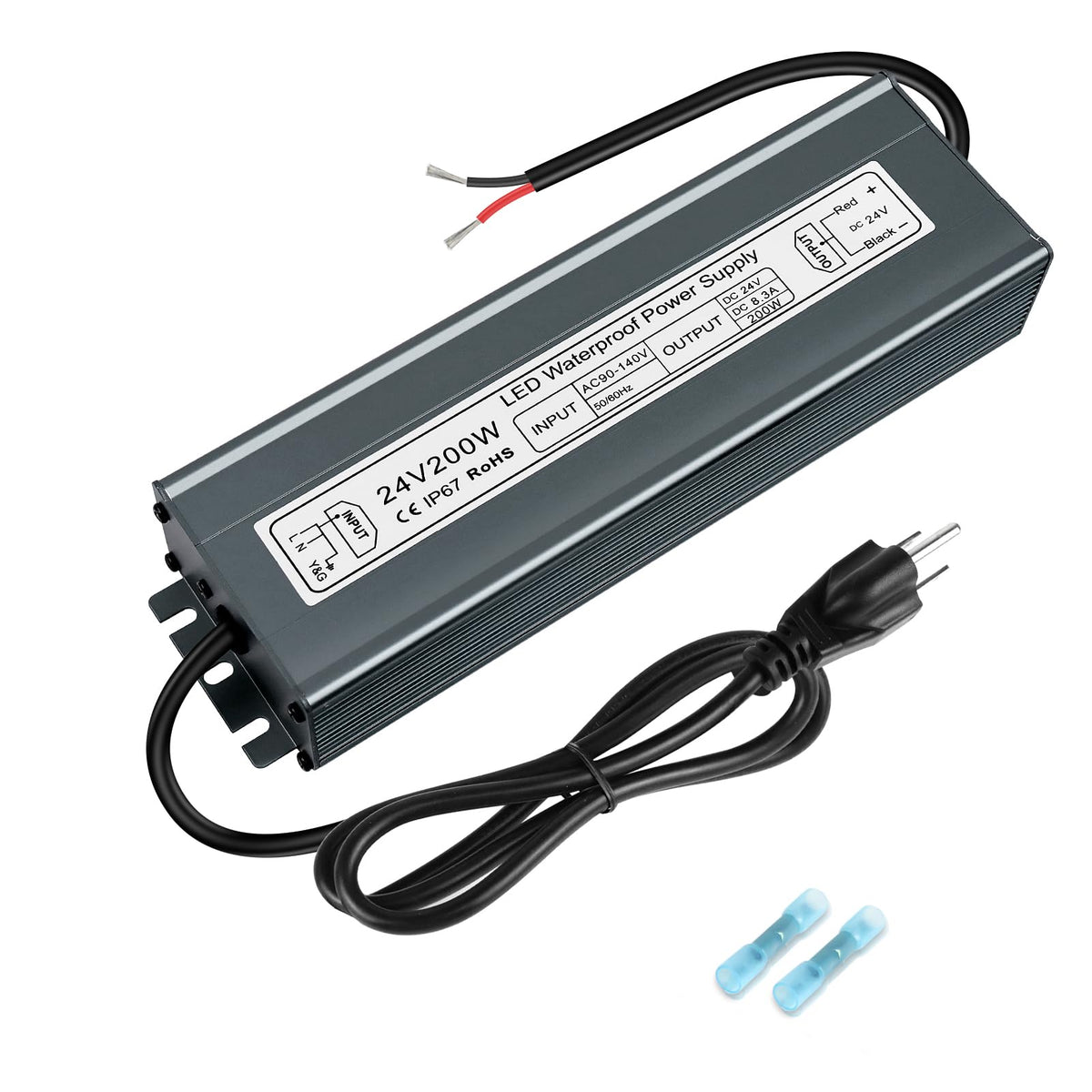 24V 200W IP67 Waterproof LED Driver Power Supply P796
