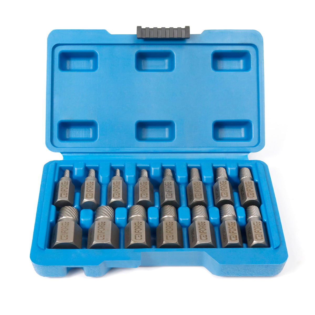 15 Pc Hex Head Screw Extractor Set Chrome Molybdenum Steel G438