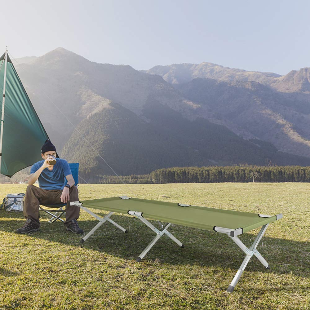 Portable Folding Camping Cot with Carrying Bag A283