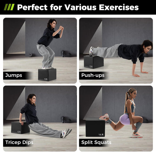 3 in 1 Plyometric Jump Box U333125