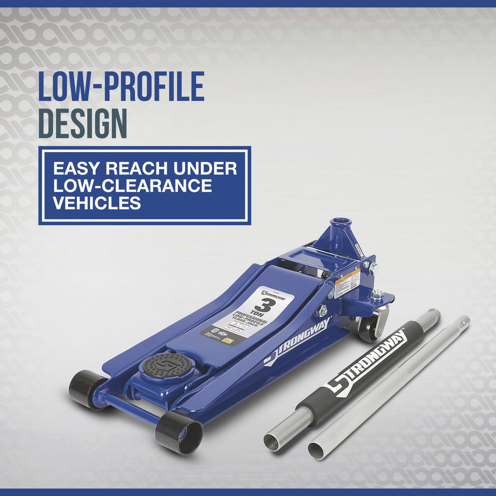 3-Ton Capacity Low-Profile Service Floor Jack E6840