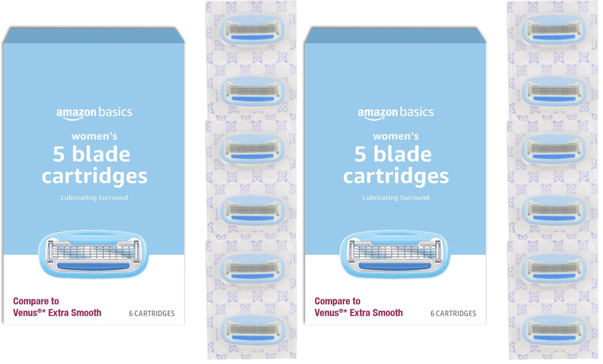 5-Blade Razor Refills 6 Count Pack of 2 L688