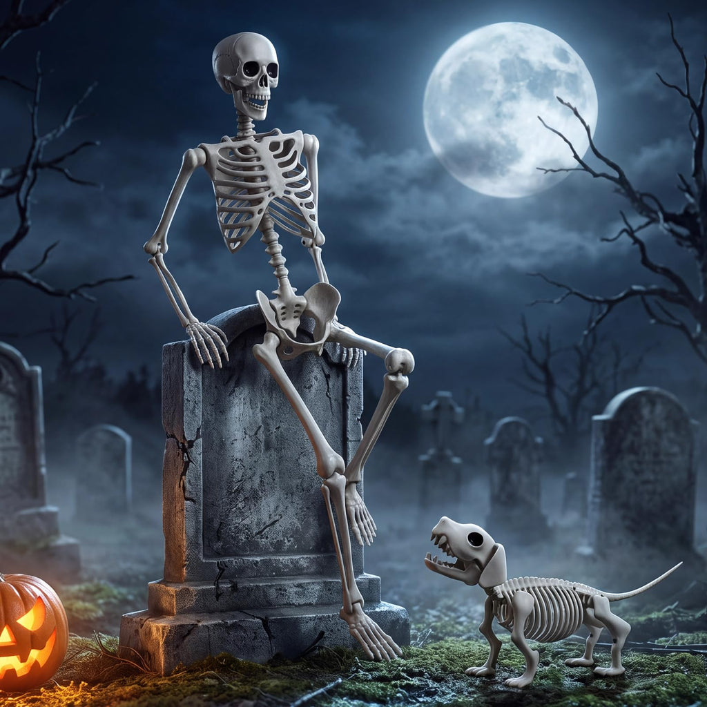 5.4FT Posable Skeleton B43018