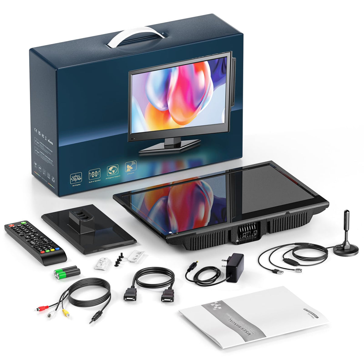 16 Inch 1080P LCD TV with DVD Player J629737