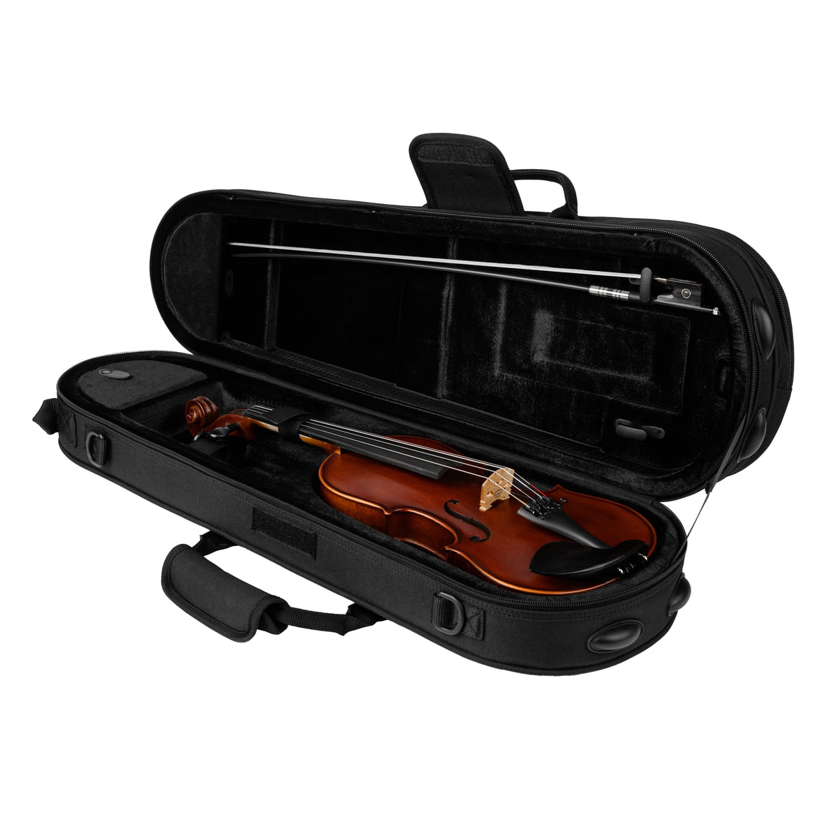 Lightweight 1/2-size Violin Case with Shoulder Strap X319