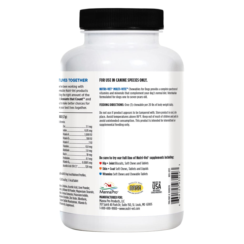 Dog Multivitamin 180 Count K71988