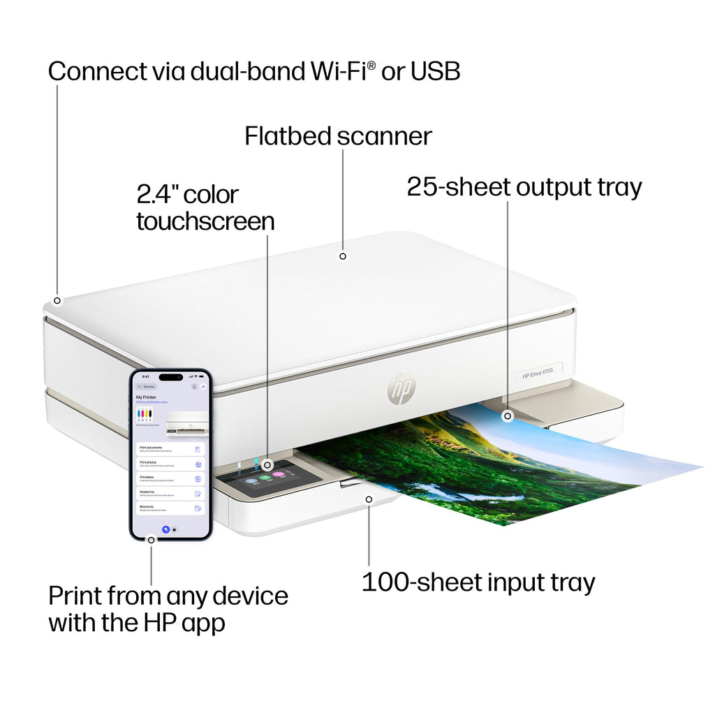Wireless All-in-One Color Inkjet Printer E341750