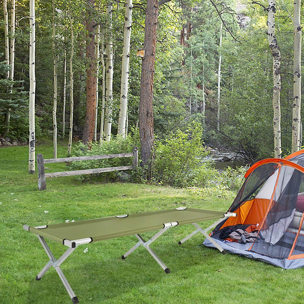 Portable Folding Camping Cot with Carrying Bag A283
