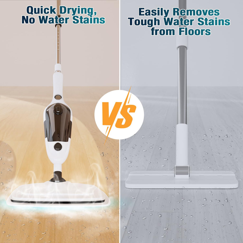 11-in-1 Steam Mop with 15.2 OZ Tank G960585