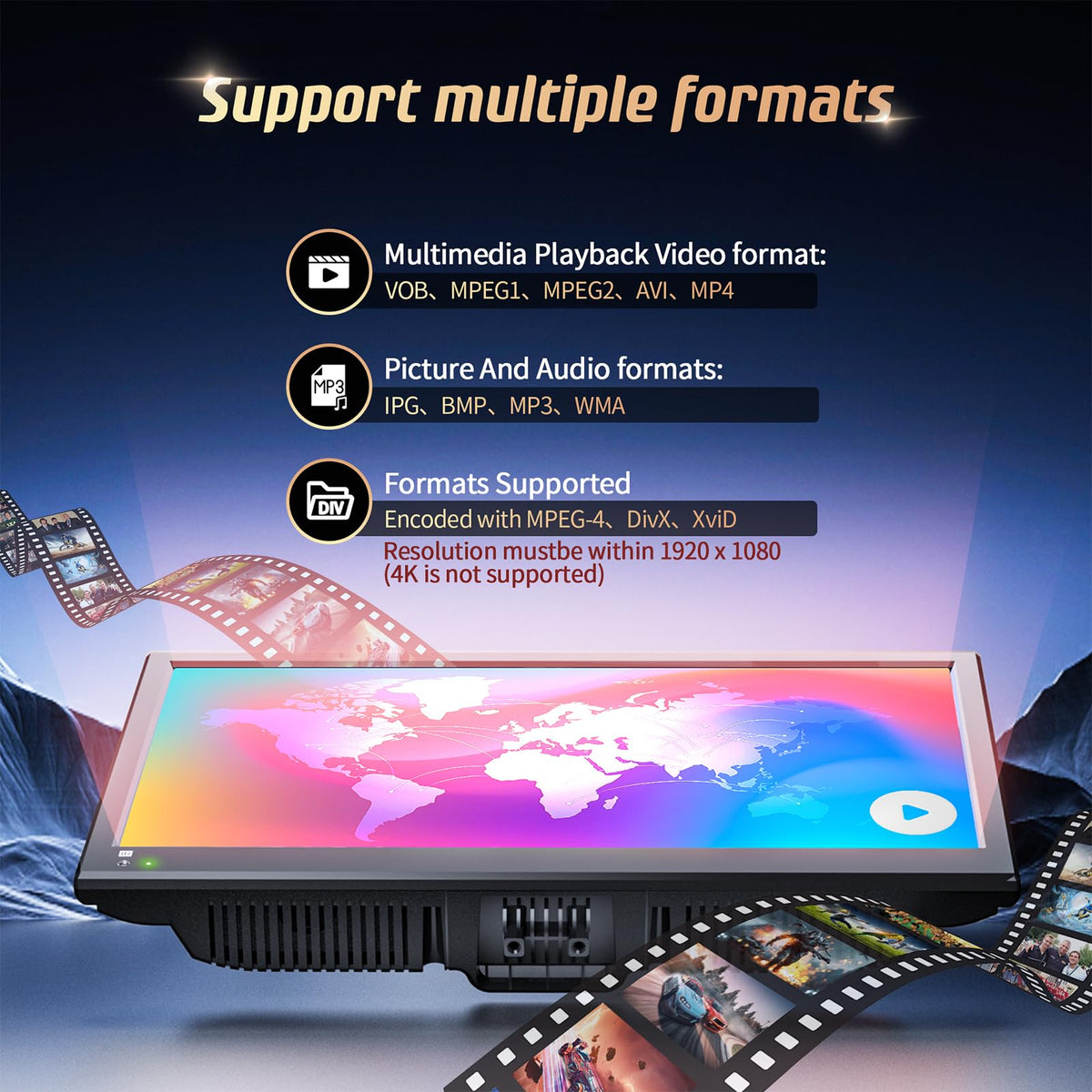 16 Inch 1080P LCD TV with DVD Player J629737