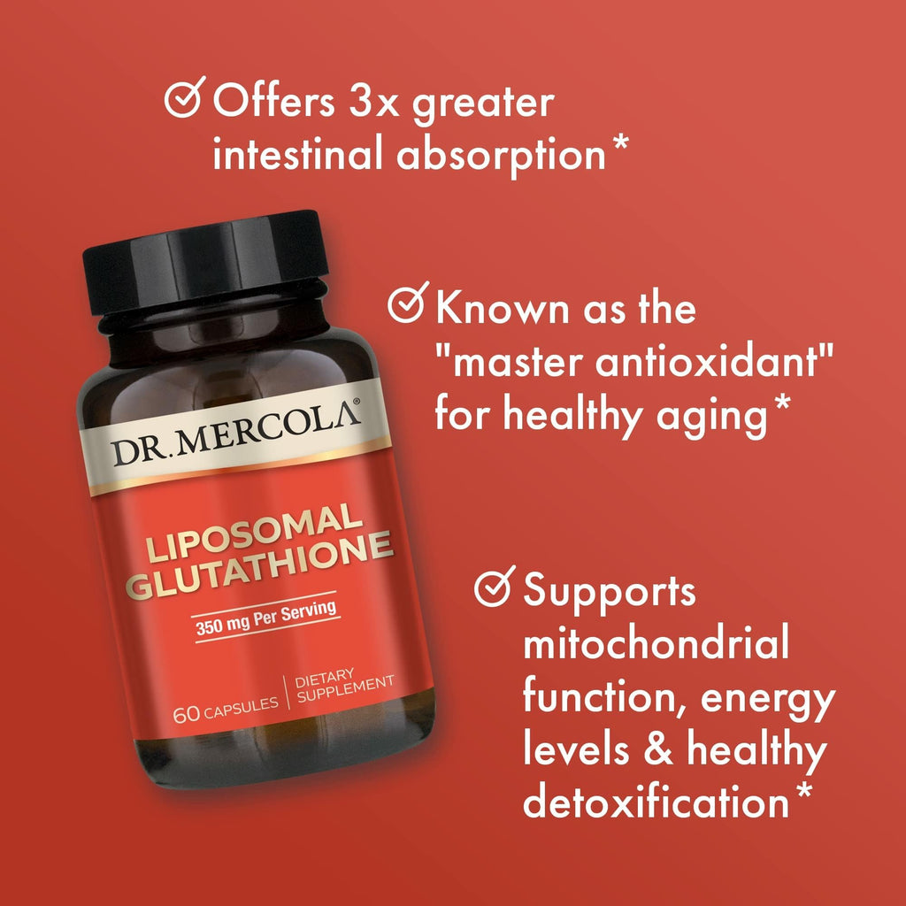 Liposomal Glutathione 350 mg 60 Capsules S496119