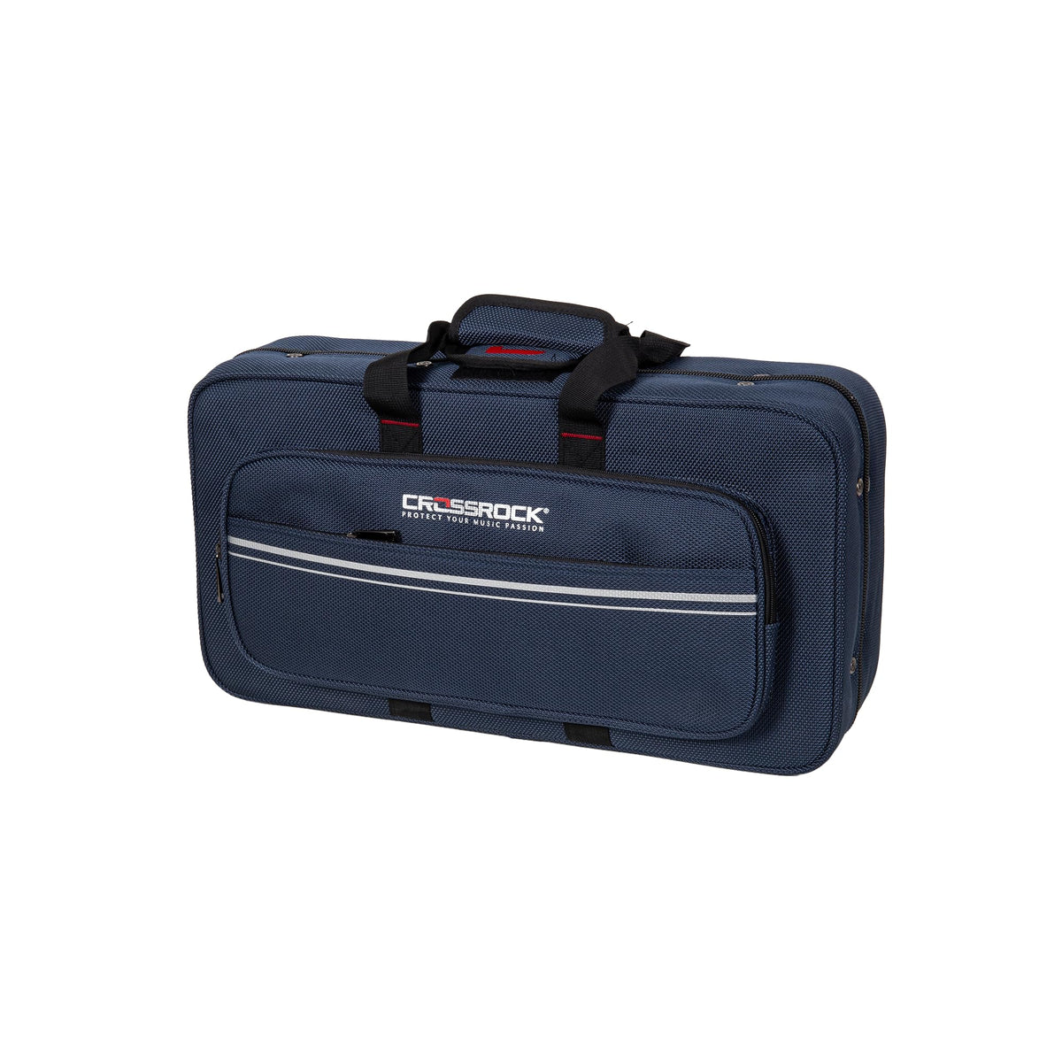 Lightweight Blue Trumpet Foam Case with Storage Pockets K8825