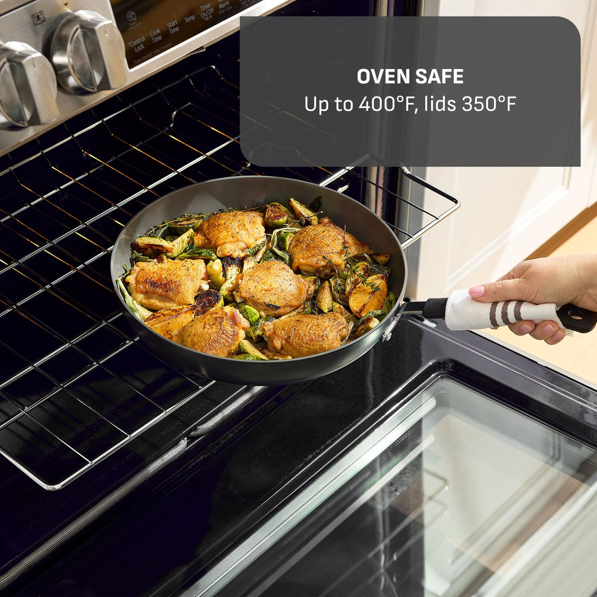 12-Piece Ceramic Nonstick Cookware Set X193