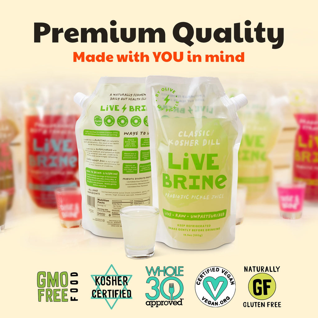 Probiotic Pickle Juice 12pk E87493