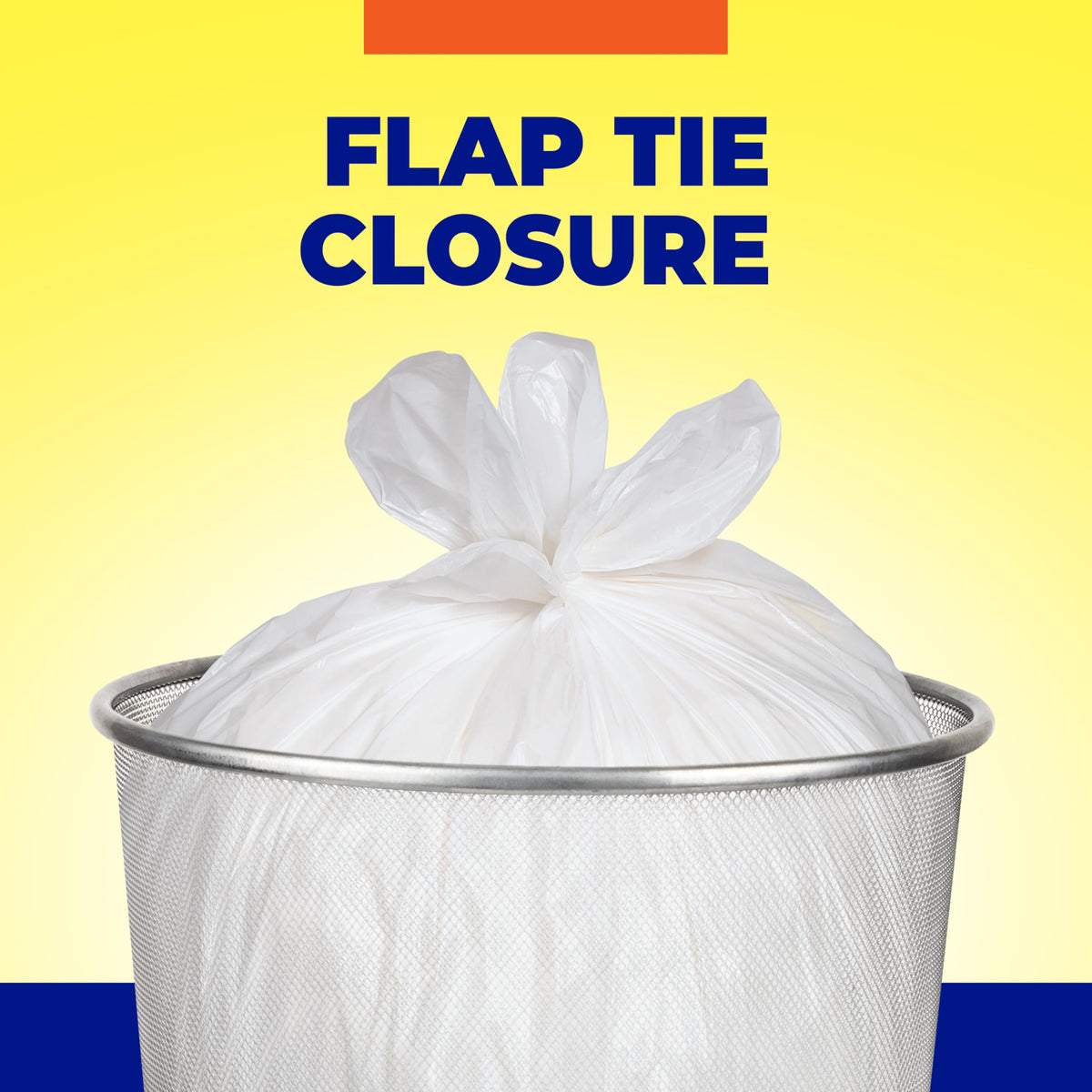 4 Gallon Trash Bags, White, Fresh Linen Scent, 80ct M718370