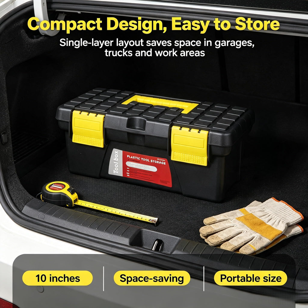 10 Inch Plastic Storage Tool Box W690