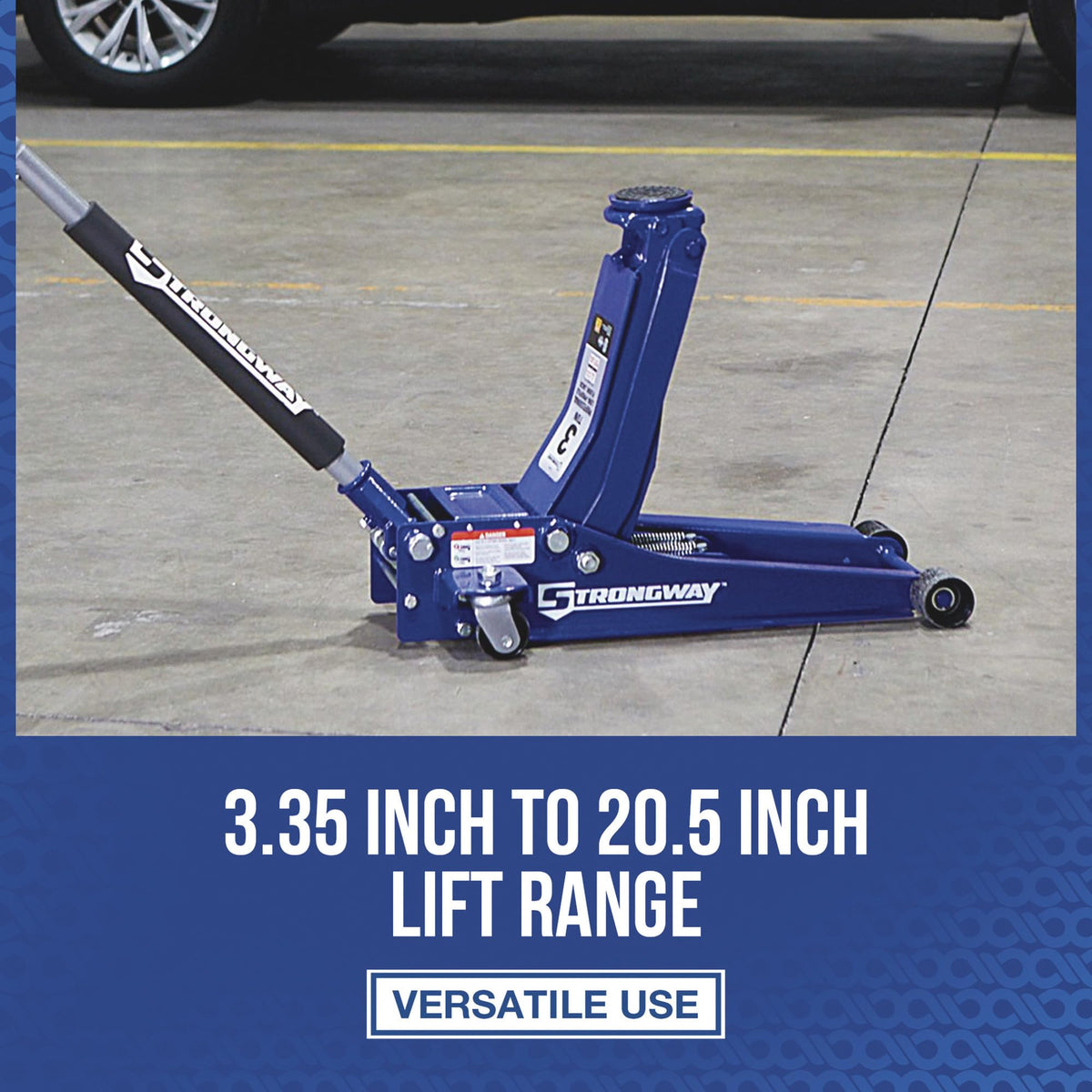 3-Ton Capacity Low-Profile Service Floor Jack E6840