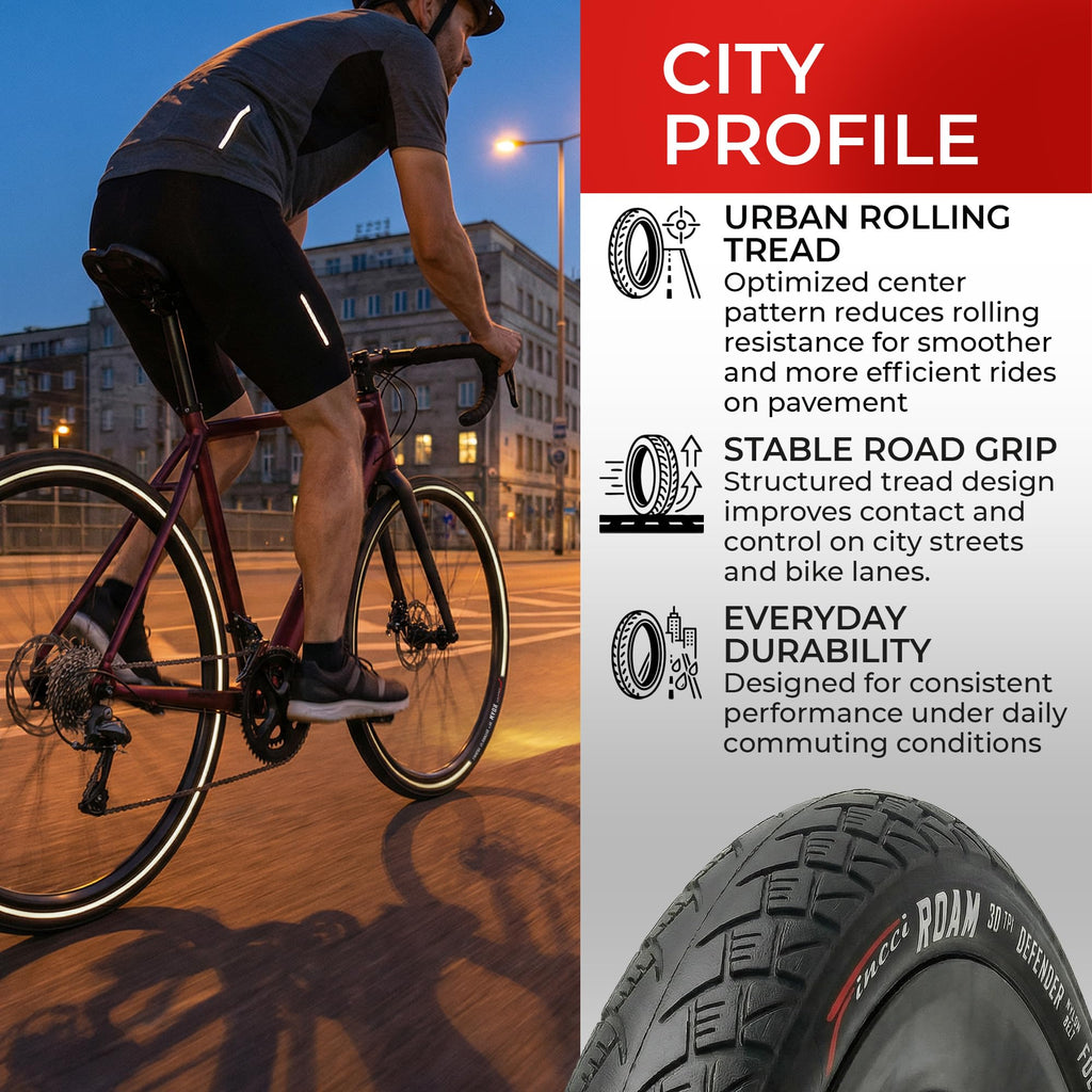700x35c Foldable Hybrid Bike Tires B81097