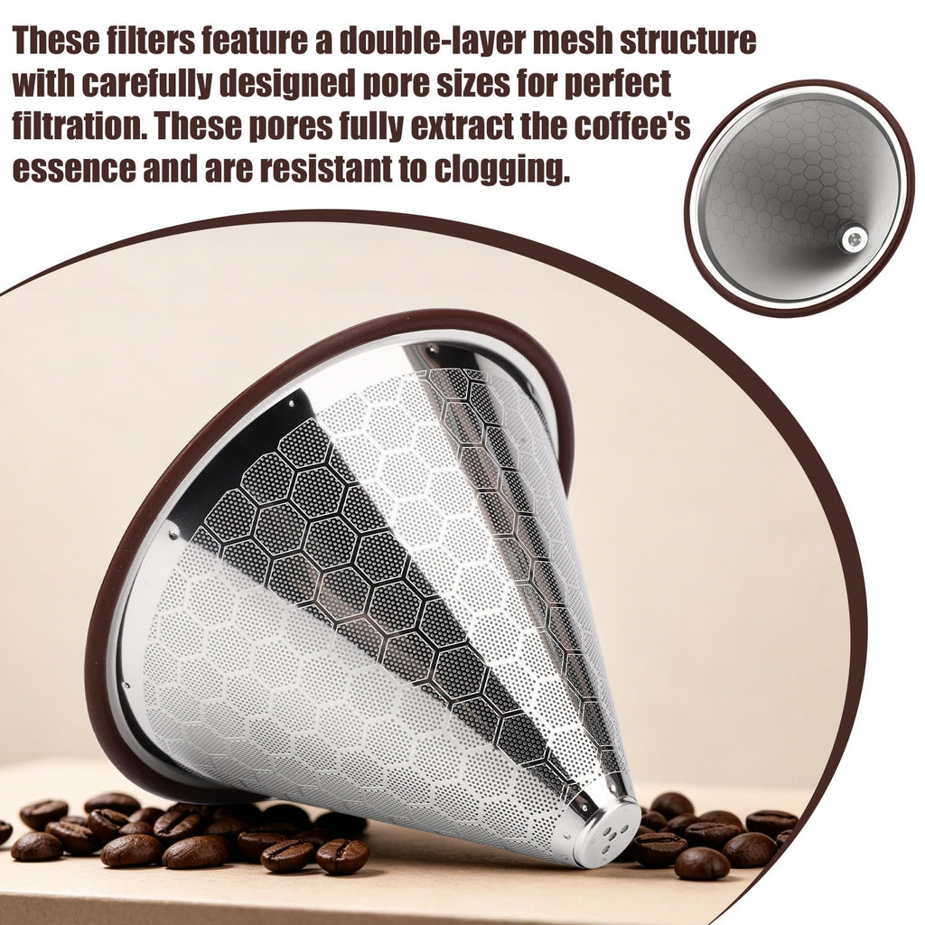 Reusable Stainless Steel Coffee Filter V771