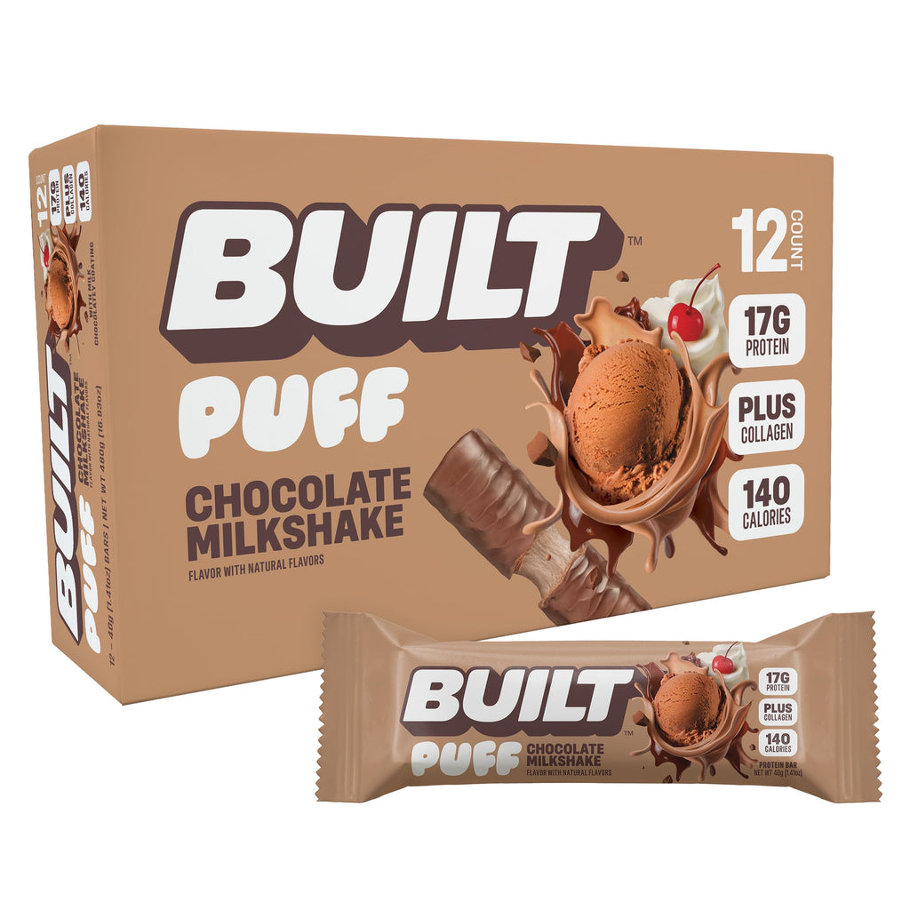 Chocolate Milkshake Protein Bars 12 Count S22177