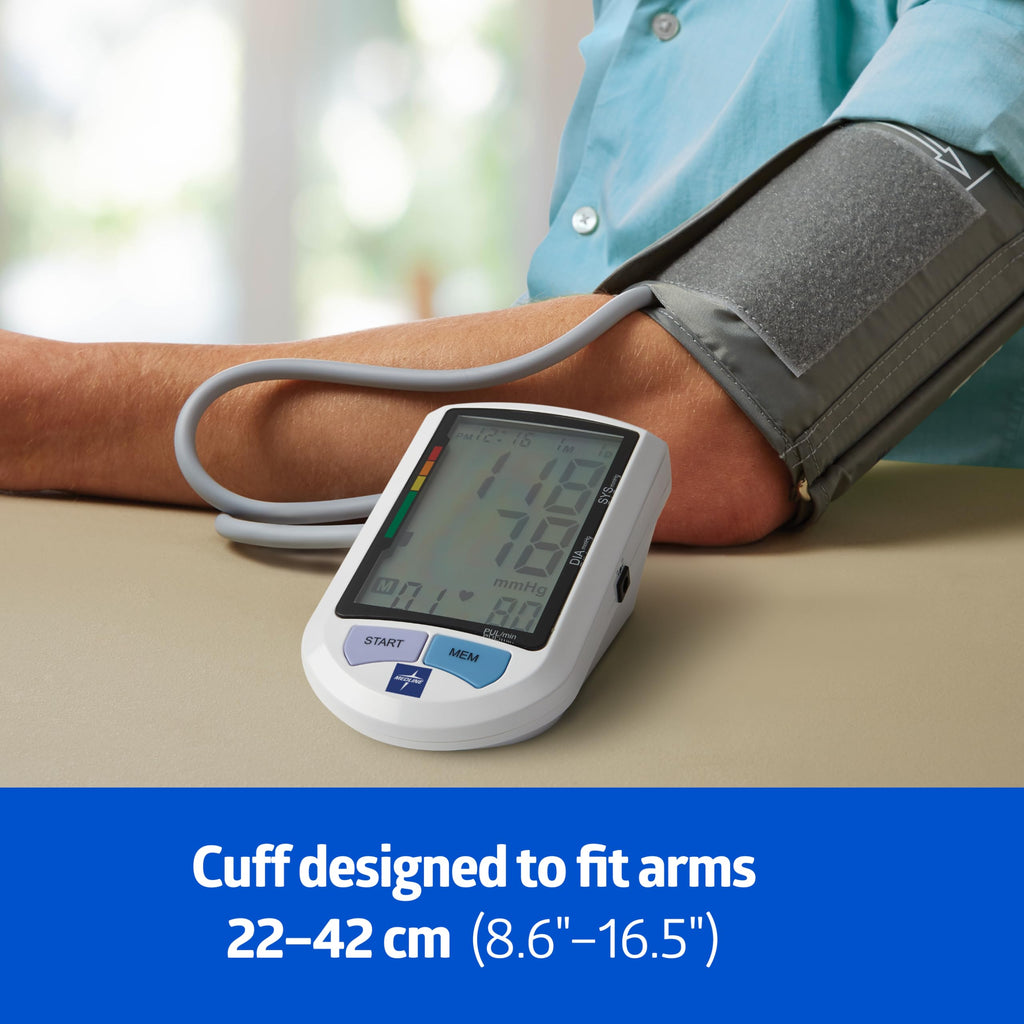 Automatic Blood Pressure Monitor with Universal Upper Arm Cuff and Carrying Case K819904