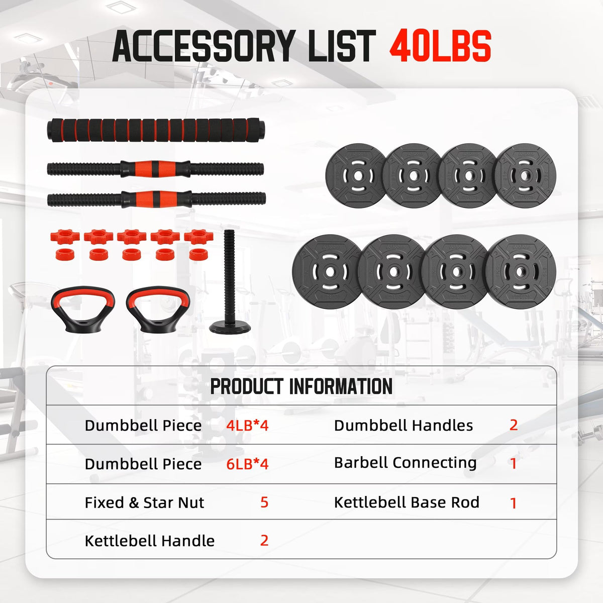 Adjustable Dumbbell Set W3738