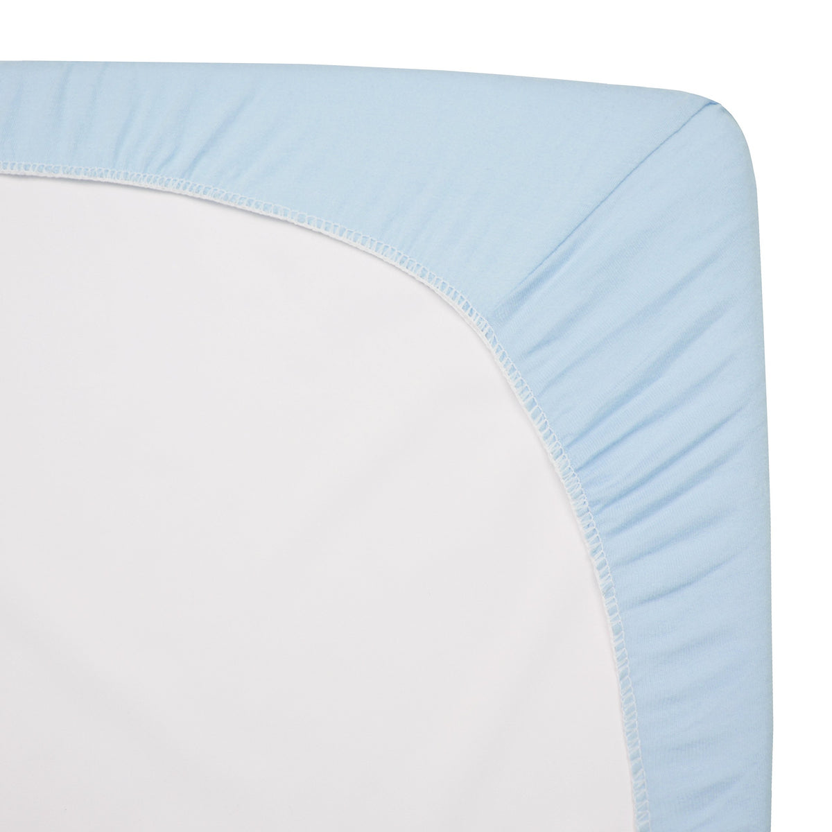 2 Pack Fitted Mini Crib Sheets 38x24" Blue O465453