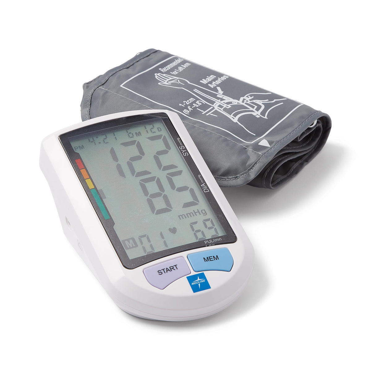 Automatic Blood Pressure Monitor with Universal Upper Arm Cuff and Carrying Case K819904