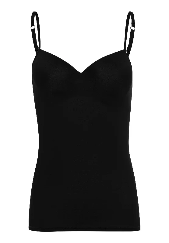 Allure Padded Bra Camisole | Black 71462-199