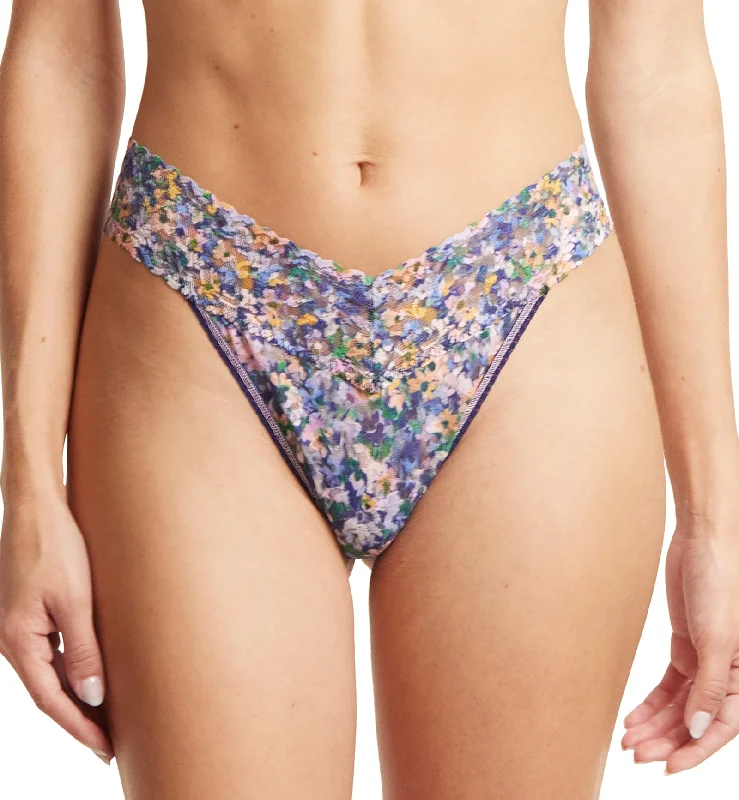 Hanky Panky Signature Lace Printed Original Rise Thong (PR4811P) - Staycation